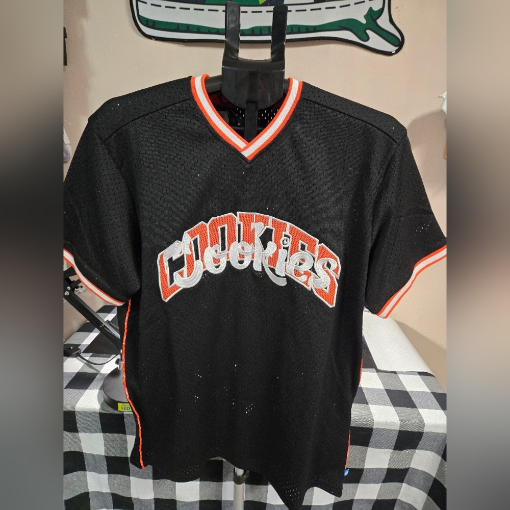Cookies Black and Orange Jersey Shirt